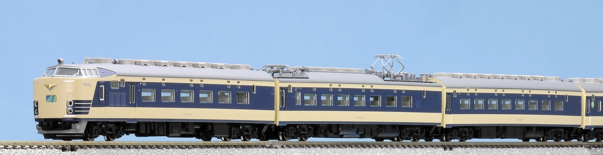 国鉄 583系特急電車（クハネ581シャッタータイフォン）基本セット