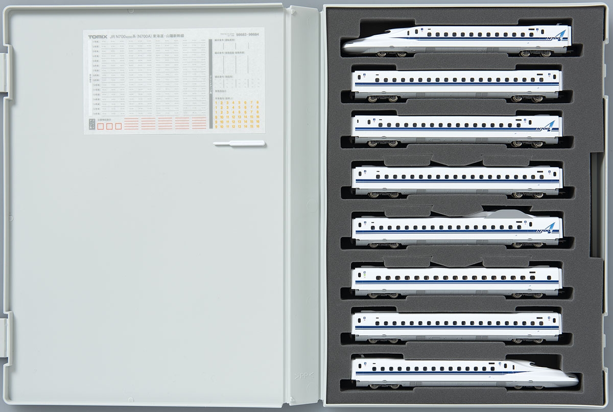 JR N700-4000系(N700A)東海道・山陽新幹線基本セット｜製品情報｜製品