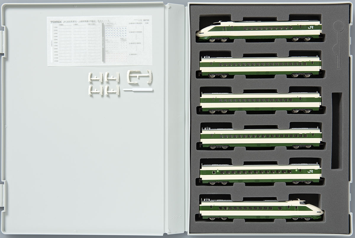 JR 200系東北・上越新幹線(F編成)基本セットB ｜製品情報｜製品検索