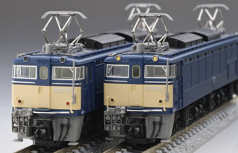 JR EF63形電気機関車（3次形・青色）セット｜製品情報｜製品検索｜鉄道