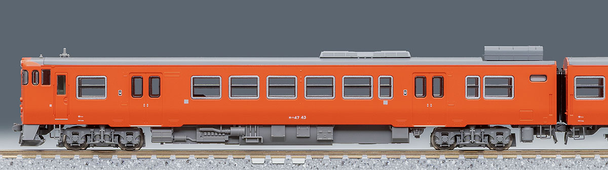 JR キハ47-0形ディーゼルカー（JR西日本更新車・首都圏色・岡山気動車