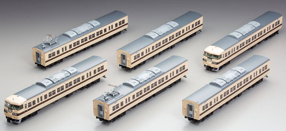 国鉄 117系近郊電車(新快速)セット ｜製品情報｜製品検索｜鉄道模型