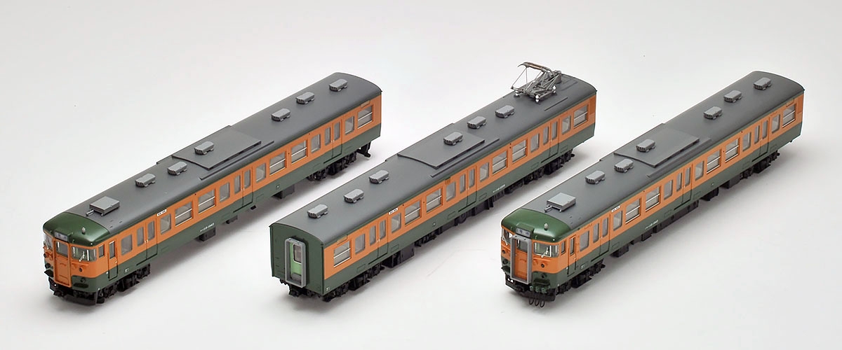 国鉄 115-1000系近郊電車（湘南色・冷房準備車）セット｜製品情報