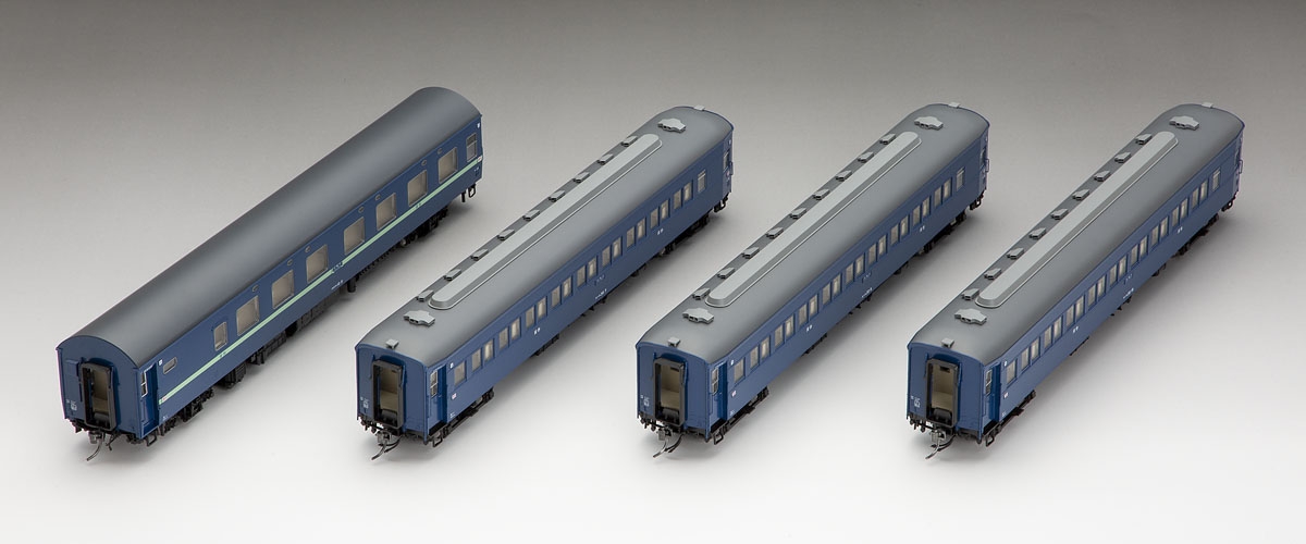 国鉄 10・32系寝台客車(青)セット ｜製品情報｜製品検索｜鉄道模型