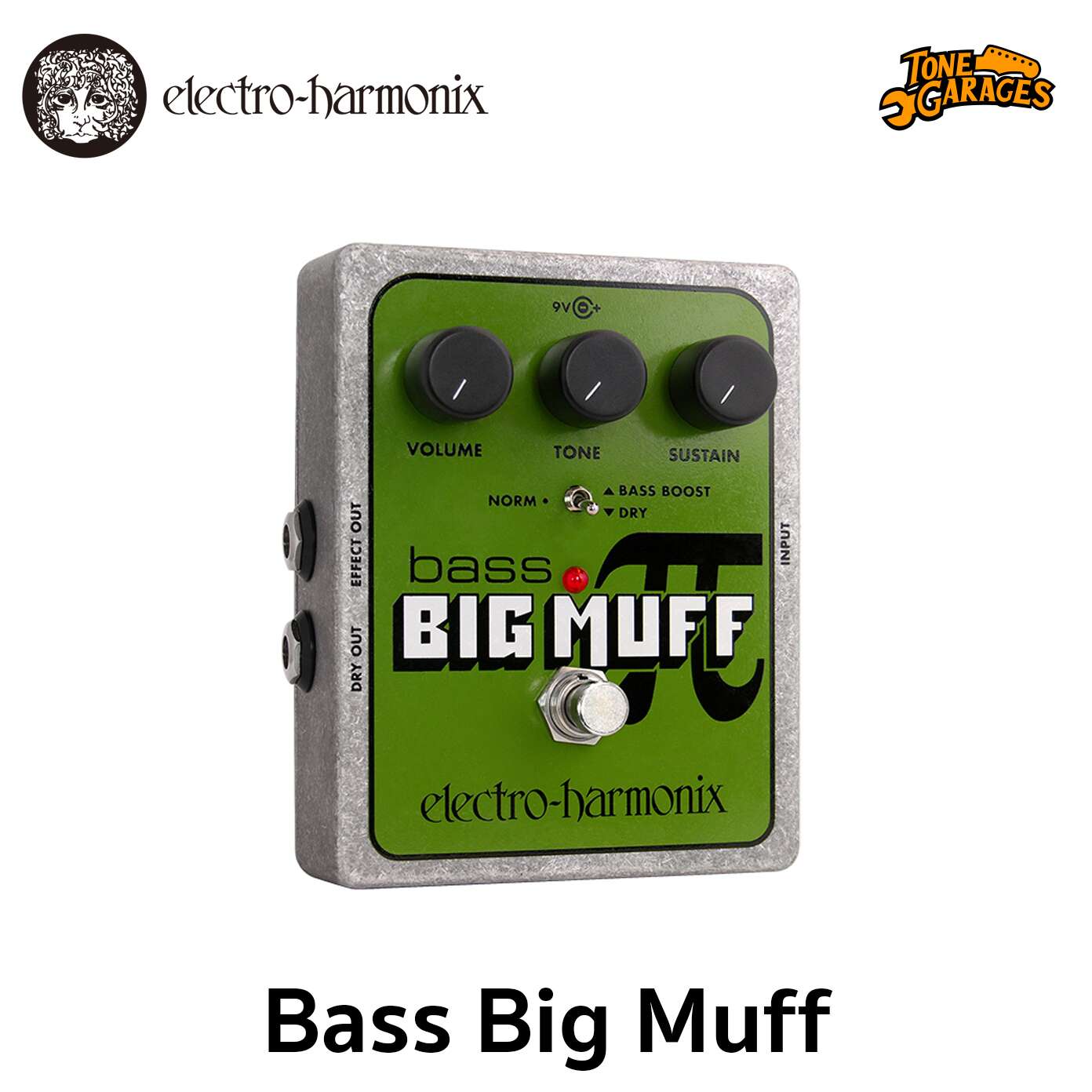 Electro-Harmonix Bass Big Muff Pi Distortion/Sustainer – Tone Garages