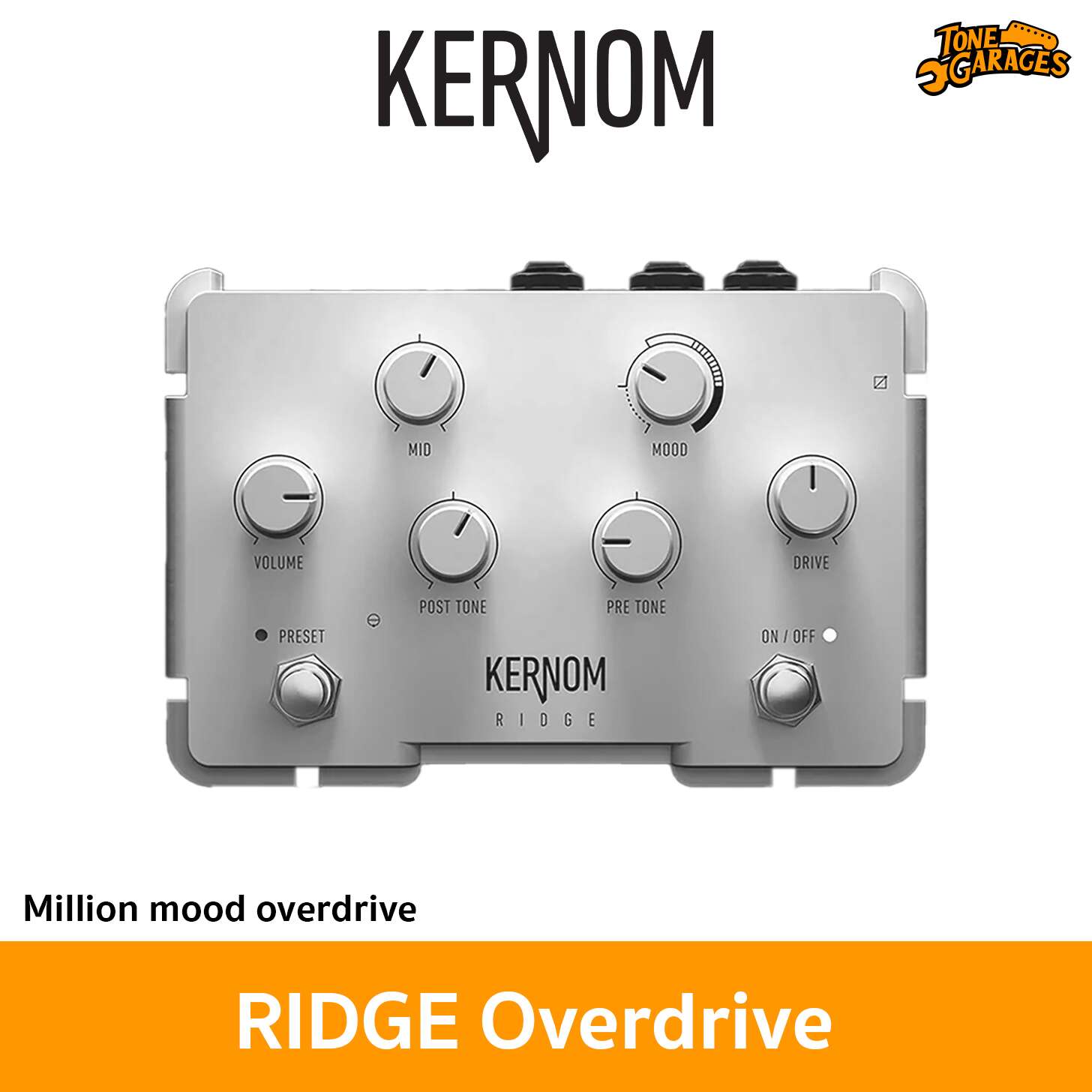 Kernom Ridge The Million Moods Overdrive Pedal – Tone Garages