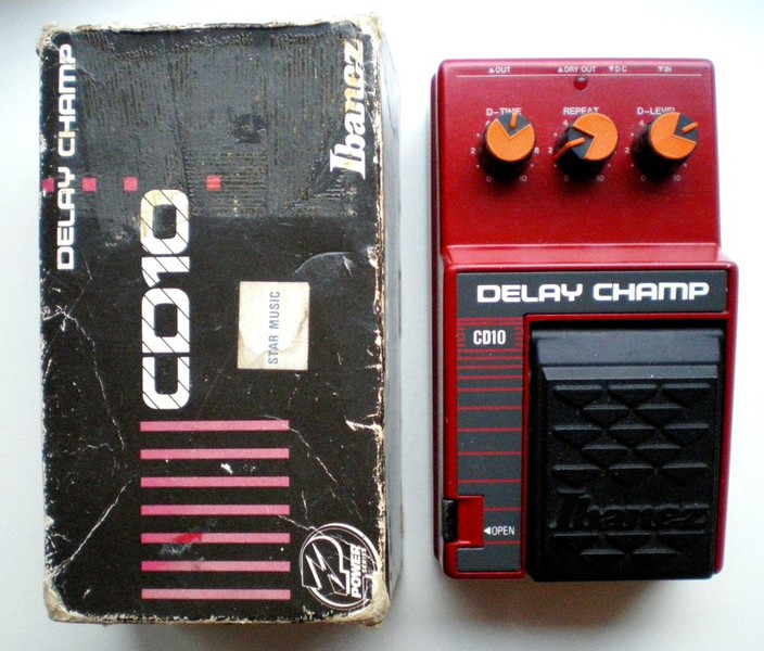 TONEHOME - the World of Vintage Guitar Effects Pedals - CD10 Delay