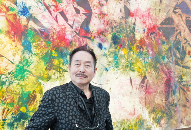 光の画家 松井守男さん死去 | 東日新聞