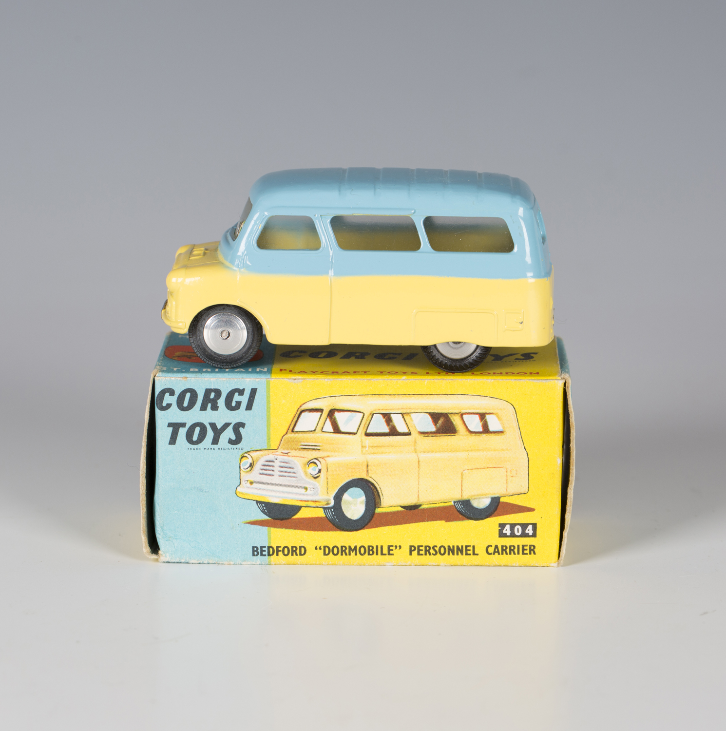 A Corgi Toys No. 404 Bedford 'Dormobile' Personnel Carrier