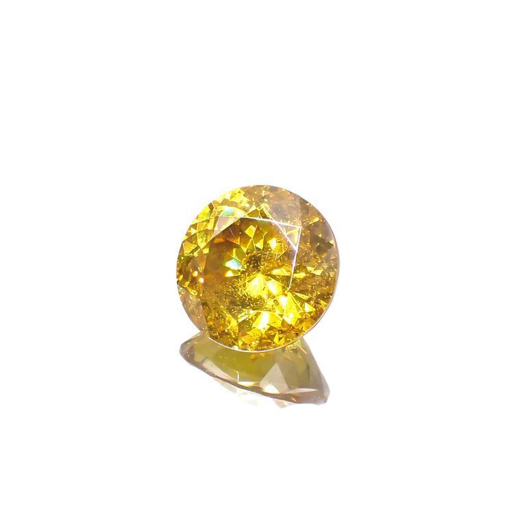 イエロースファレライト(宝石名イエロー・スファレライト)スペイン