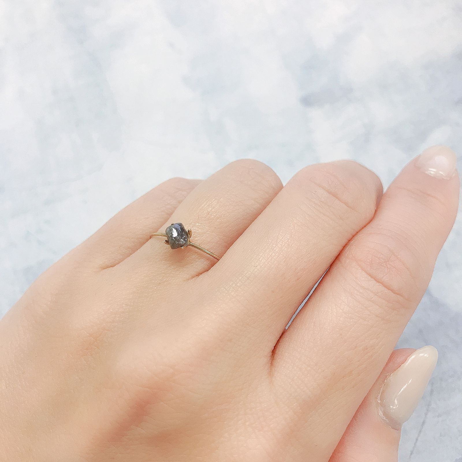 ブラックダイヤモンド 原石 0.63ct[220515834]4.8x4.6mm前後 | TOP