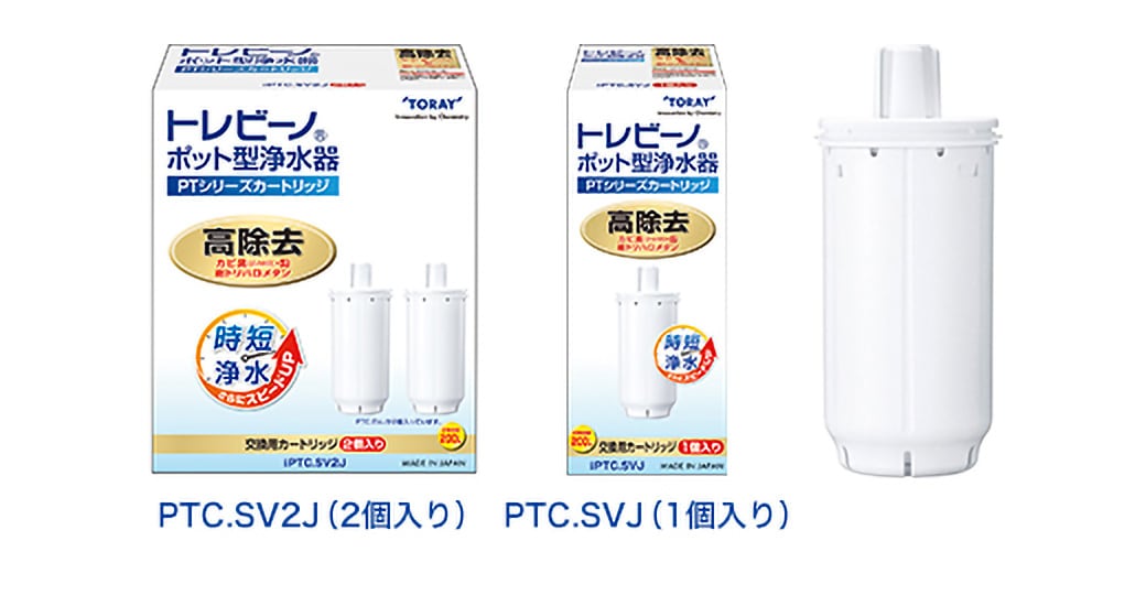 PTC.SVJ（1個入り）/PTC.SV2J（2個入り） | ポット型 | 交換用