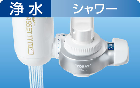 カセッティ® 310MX | 蛇口直結型 カセッティ®シリーズ | 浄水器本体