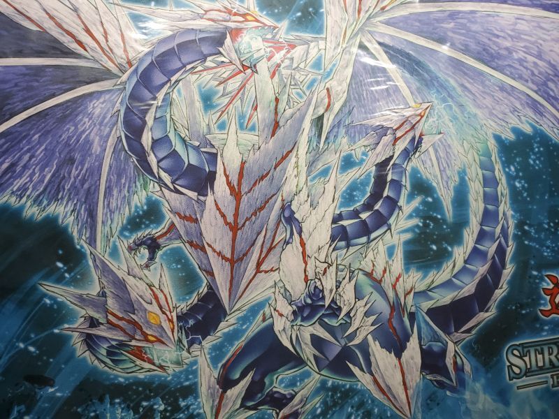 遊戯王氷結界の龍トリシューラプレイマット