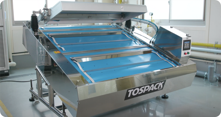 TOSPACKベルトコンベア式真空包装機｜株式会社TOSEI（トーセイ）