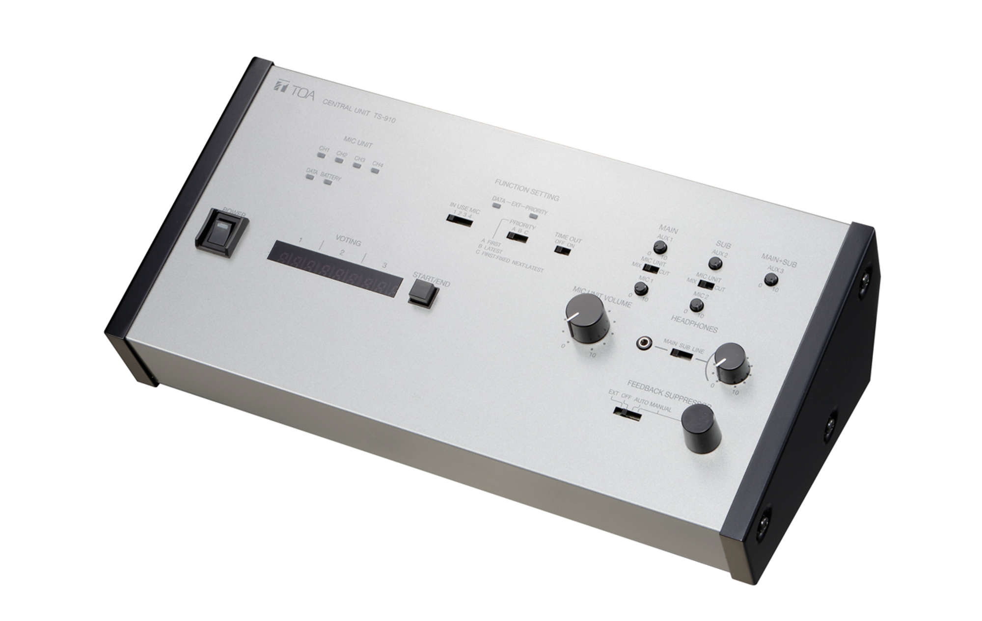 有線会議システム センタ－装置 (TS-910) | TOA株式会社