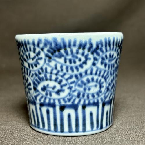 古伊万里蛸唐草図染付蕎麦猪口 /264│埼玉県熊谷市のの骨董品専門店