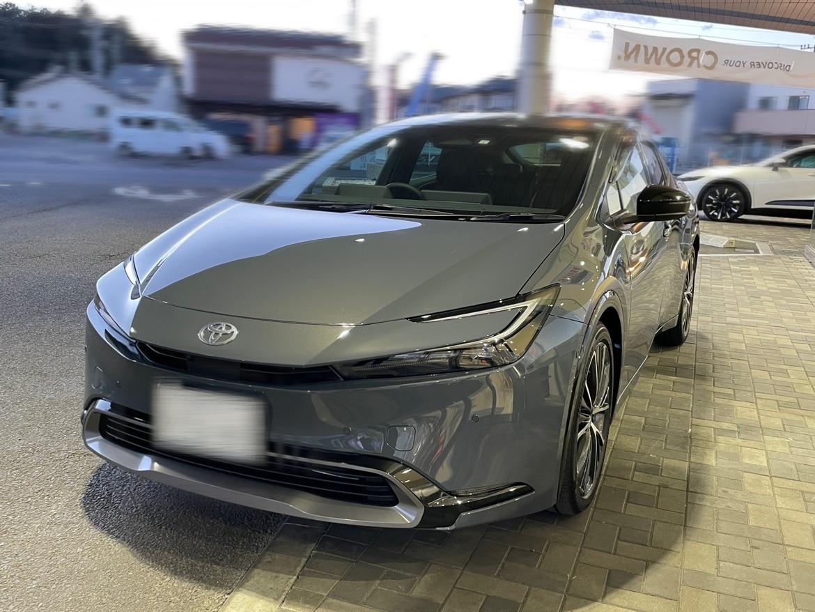 新型プリウス試乗車来ました！⭐