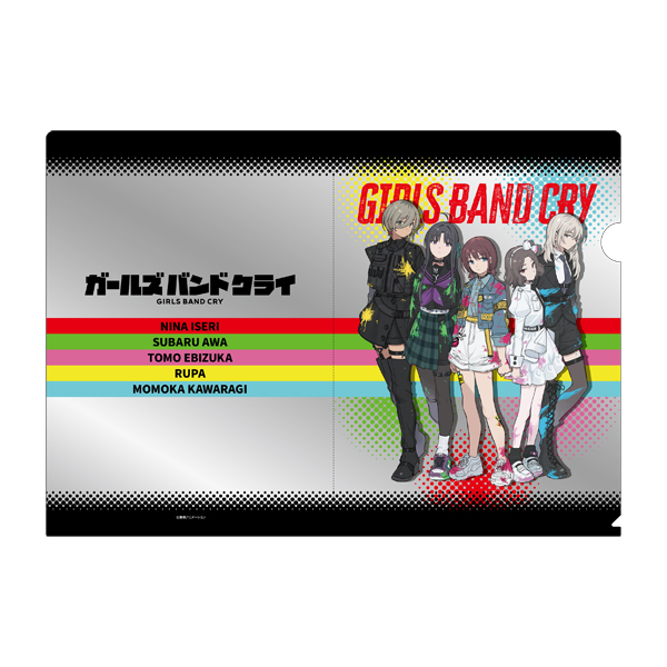 メタルクリアファイル(劇場版総集編ガールズバンドクライ【前編】青春