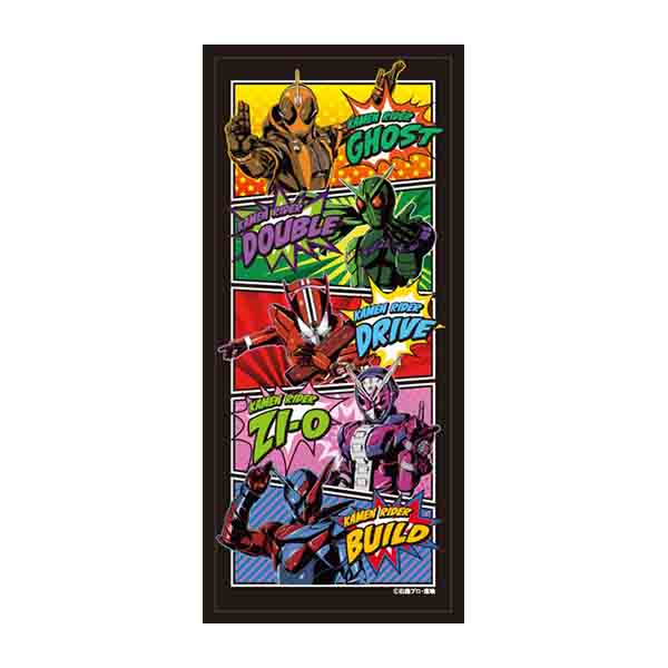 平成仮面ライダー ポップアートフェイスタオル vol.2【仮面ライダー