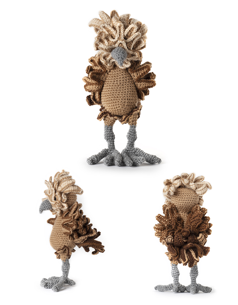 Calypso the Frizzle Chicken | Edward's Menagerie by Kerry Lord