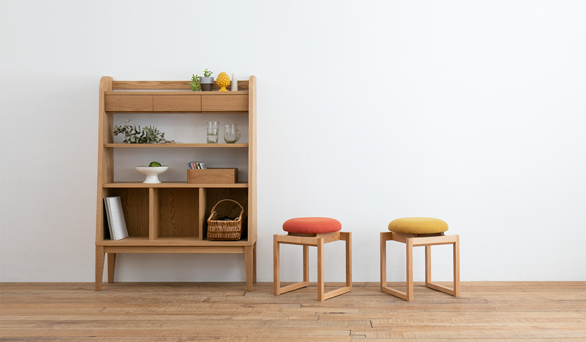 CLANK Stool | 立野木材工芸 |【公式】国産家具メーカー Tateno Wood Art