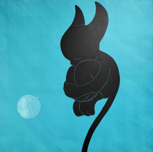 Monkey Sign (黒)Monkey Sign (black)|バンクシーBANKSY