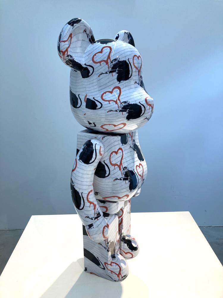 BE@RBRICK LOVE RAT 1000%BE@RBRICK LOVE RAT 1000%|バンクシー x