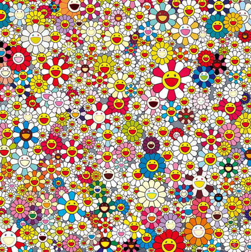 笑顔のお花畑Field of smiling flowers|村上隆Takashi Murakami