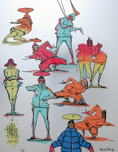 B-Boy Abstract 1B-Boy Abstract 1|小畑多丘Taku Obata