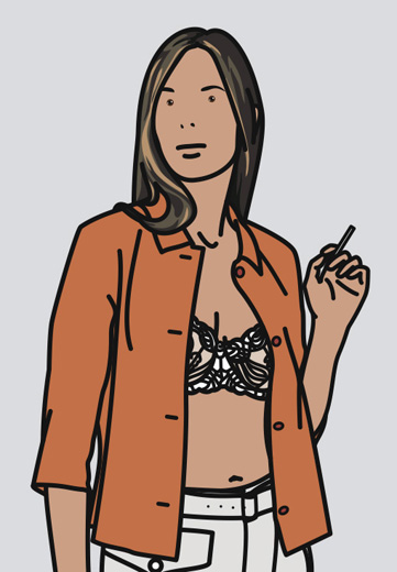 ジュリアン・オピー,Julian Opie|@GALLERY TAGBOAT