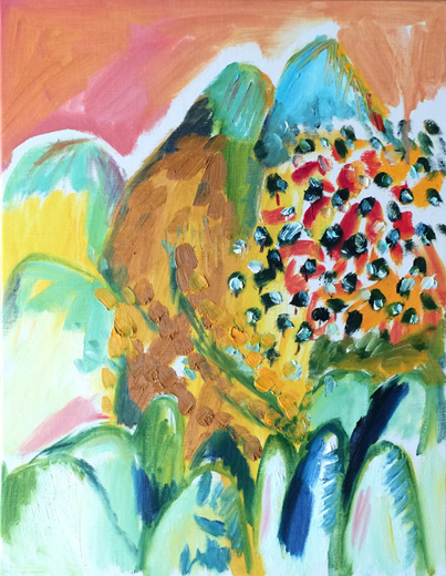 マルチカラーダブルフェイス (ホワイト)Multicolor Double Face