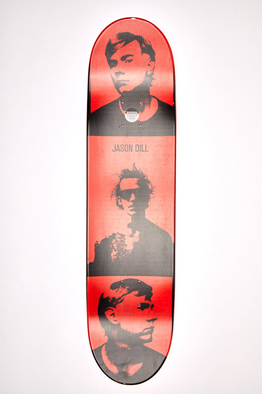 スケートボード (Jason Dillモデル)Skate Deck (Jason Dill)|アンディ