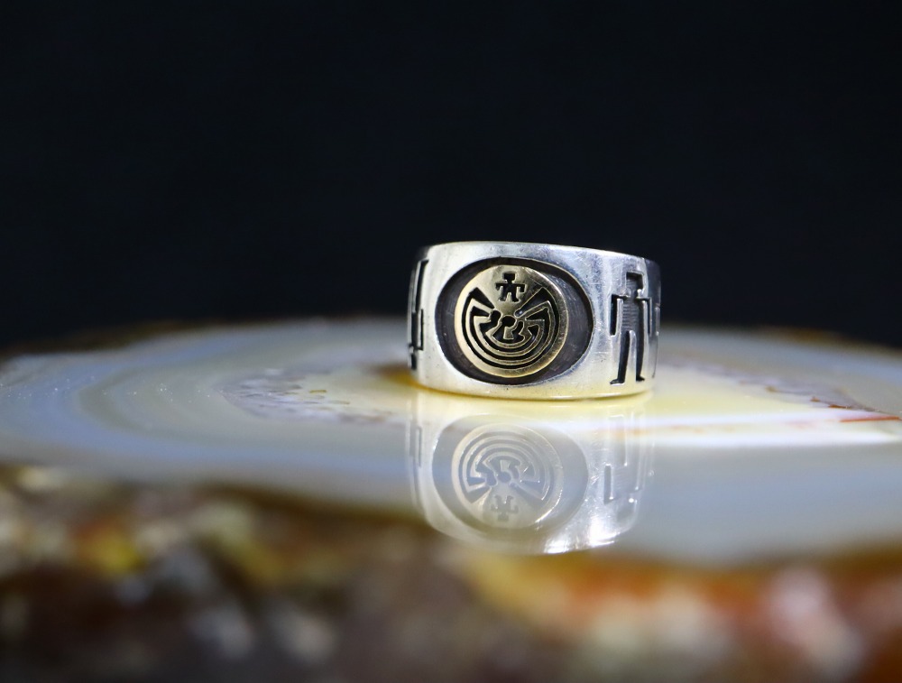 INDIAN JEWELRY LEATHER ARTS&CRAFTS Tah'bah TRADERS / 【Jason