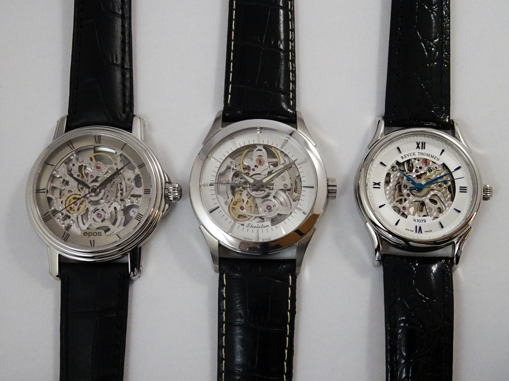 エポス スケルトン 懐中時計 リファレンス2003NS 正規取扱店 横須賀