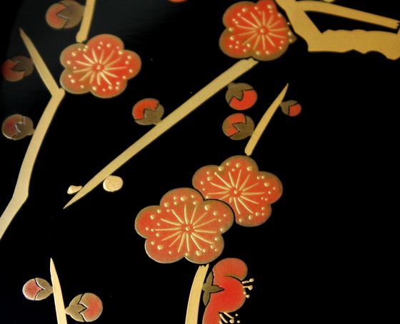 祝盆 梅蒔絵 440,000円（税込） | 輪島塗の塗師屋 輪島漆器大雅堂