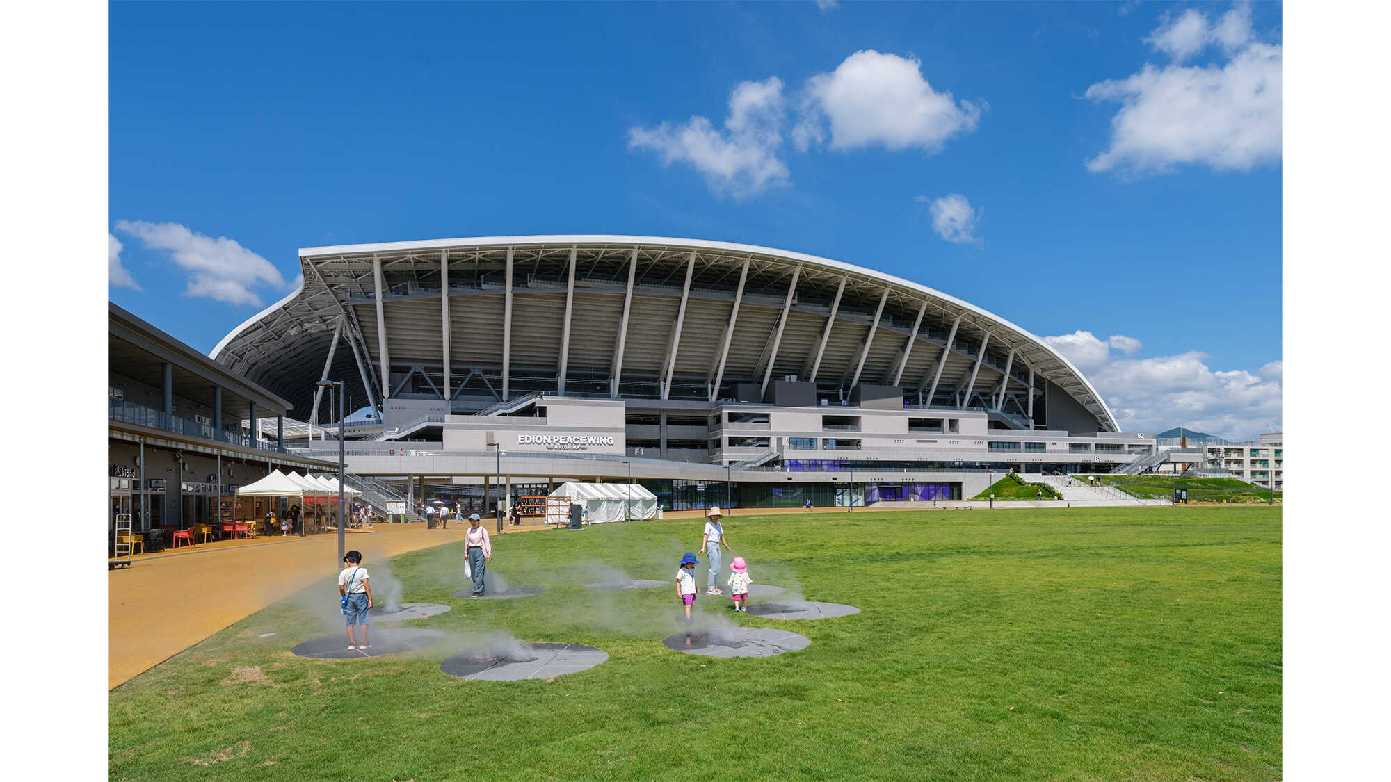 エディオンピースウイング広島│de'-TAISEI DESIGN│大成建設株式会社