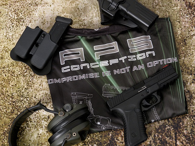 Black Hornet FULL AUTO CO2 Pistol [APS] | Taiwangun