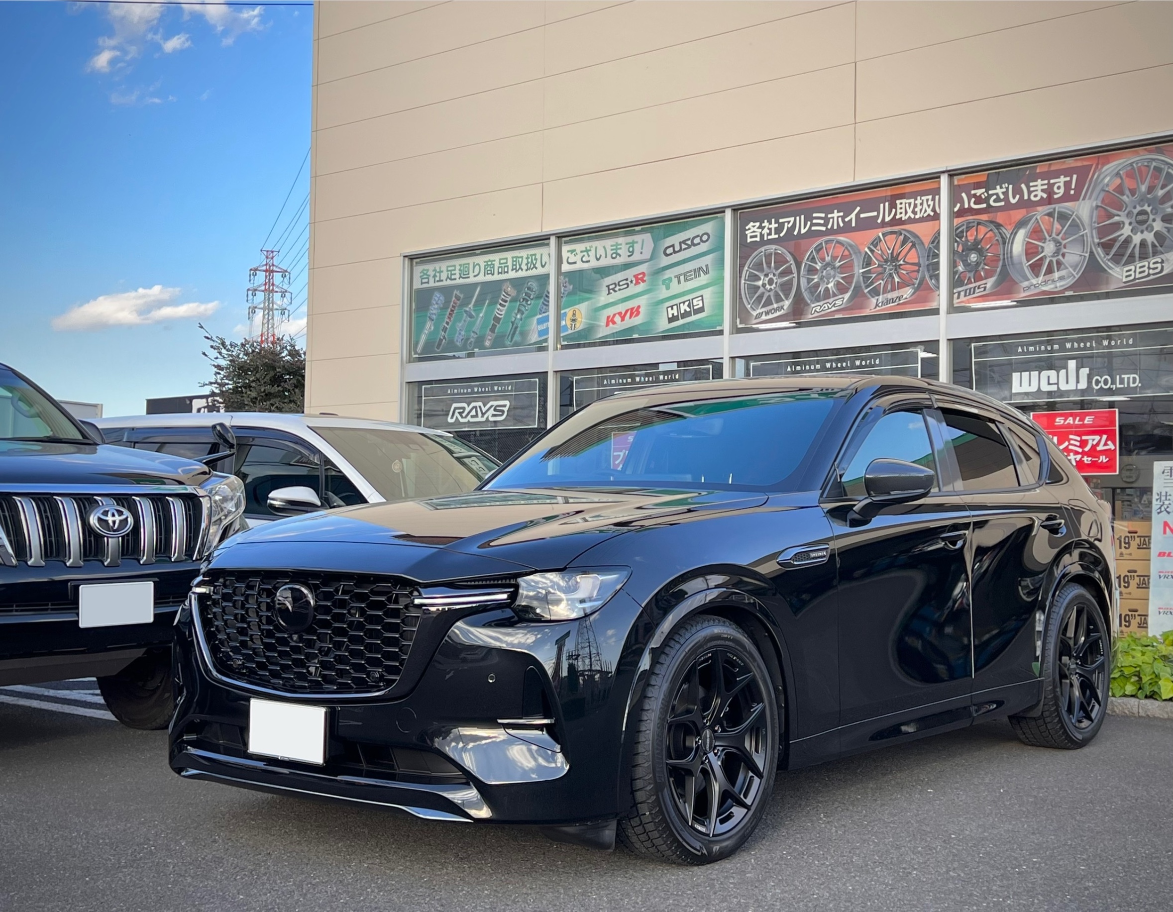 マツダ CX-60 HOMURA 2×5FT・BLIZZAK DM-V3 装着。 | 店舗おススメ情報