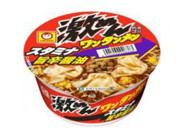 マルちゃん まめ激めん ワンタンメン (4901990027298) の仕入れ・箱