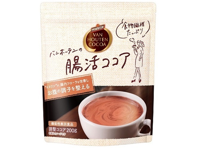片岡 バンホーテンの腸活ココア 200g (4901305406756) の仕入れ・箱