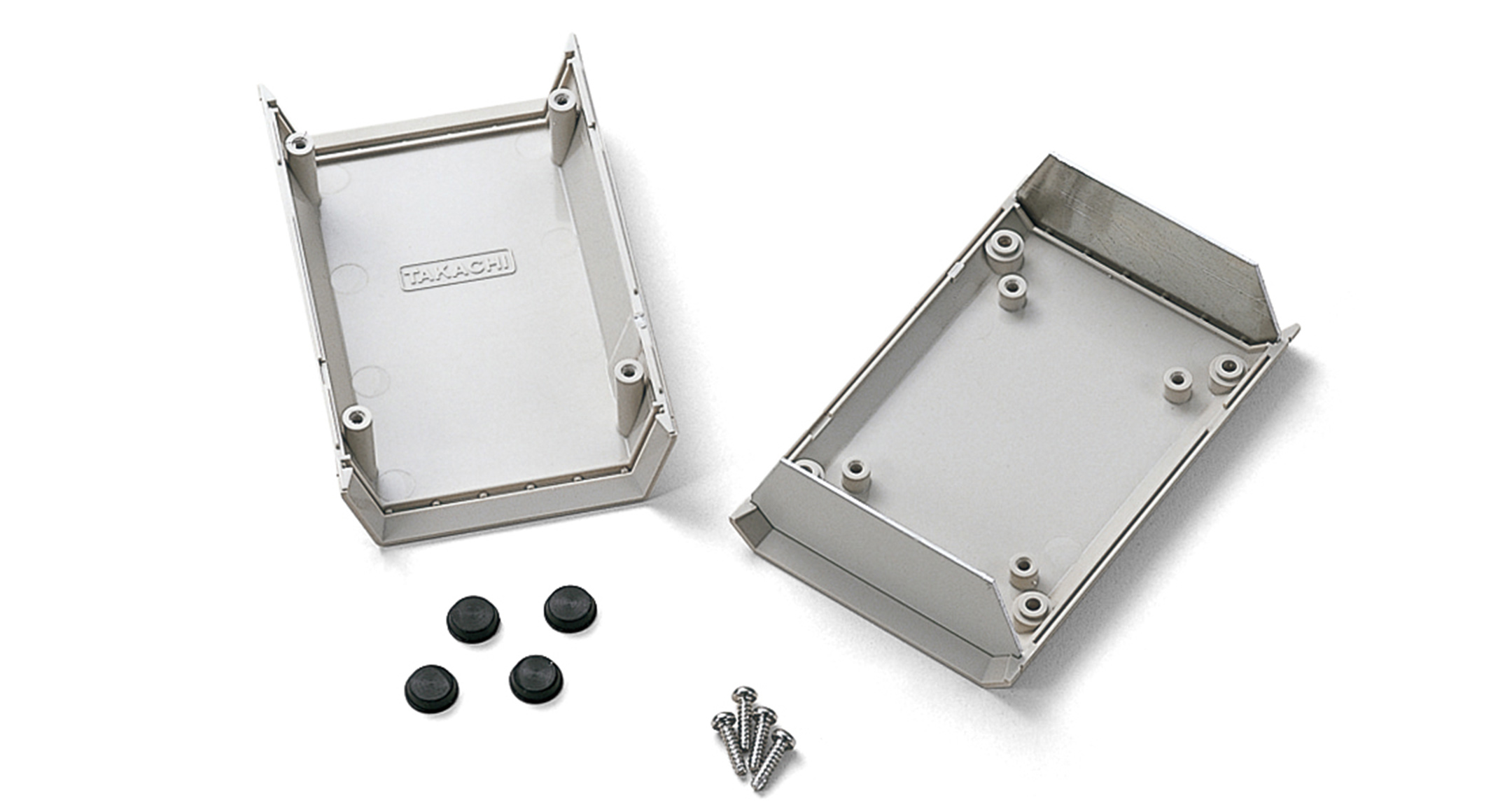 台形アルミパネルプラスチックケース PCシリーズ | 製品情報 | タカチ