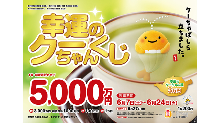 宝ニュース詳細｜宝ニュース【宝くじ公式サイト】