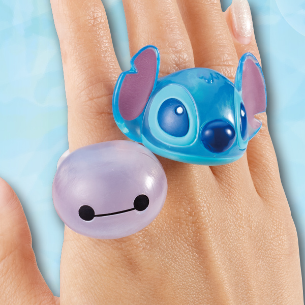 ディズニーキャラクター ファッションリングコレクション くすみカラー