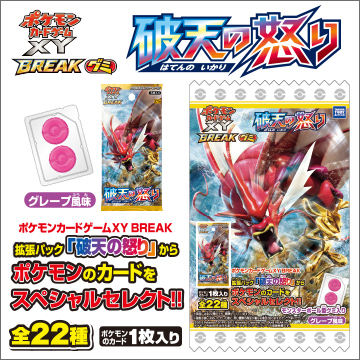 ポケモンカードゲームXY BREAK グミ 破天の怒り｜商品情報｜タカラ