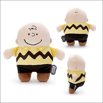 ピーナッツ／Mocchi-Mocchi-／ぬいぐるみS／チャーリー・ブラウン