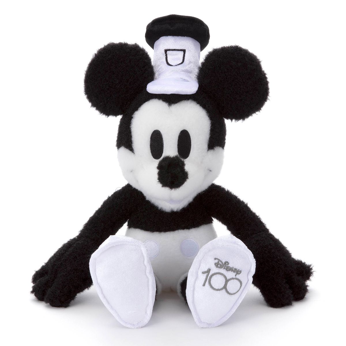 ディズニーキャラクター／D100／ぬいぐるみM／ ミッキーマウス（蒸気船