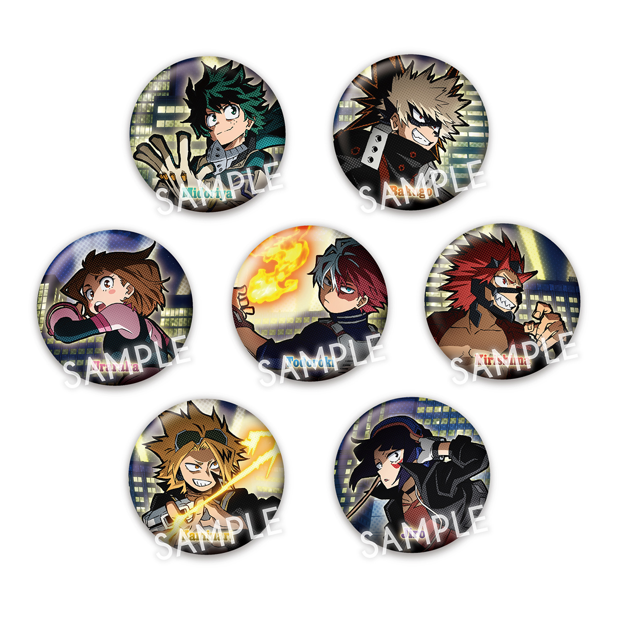 僕のヒーローアカデミア 出動！トレーディング缶バッジ｜商品情報