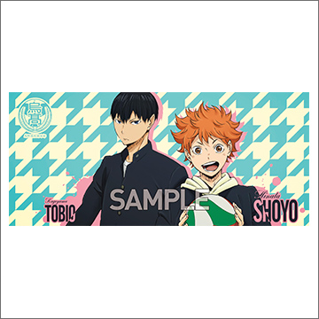 ハイキュー!! マイクロファイバースポーツタオル 日向＆影山｜商品情報