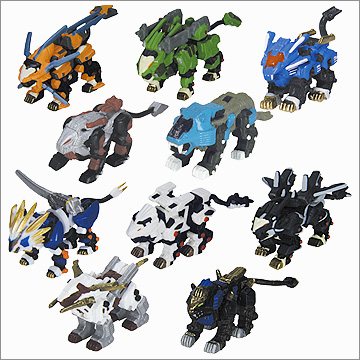 ZOIDS フィギュアコレクション ライガー編SP｜商品情報｜タカラトミー